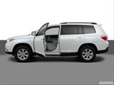  Driver's side profile with drivers side door open photo