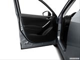  Inside of driver's side open door, window open photo