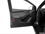  Inside of driver's side open door, window open photo