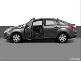  Driver's side profile with drivers side door open photo