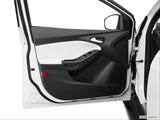  Inside of driver's side open door, window open photo