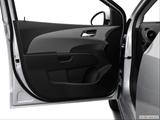  Inside of driver's side open door, window open photo