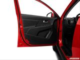  Inside of driver's side open door, window open photo