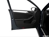  Inside of driver's side open door, window open photo