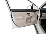  Inside of driver's side open door, window open photo