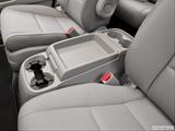  Front center console with closed lid, from driver's side looking down photo