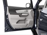  Inside of driver's side open door, window open photo