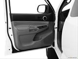  Inside of driver's side open door, window open photo