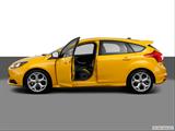  Driver's side profile with drivers side door open photo