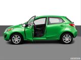  Driver's side profile with drivers side door open photo