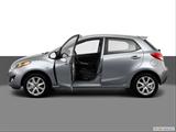  Driver's side profile with drivers side door open photo