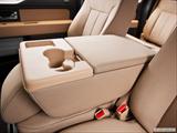  Front center console with closed lid, from driver's side looking down photo