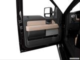  Inside of driver's side open door, window open photo