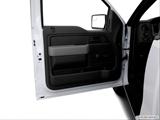  Inside of driver's side open door, window open photo