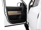  Inside of driver's side open door, window open photo