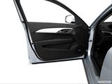  Inside of driver's side open door, window open photo