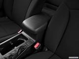  Front center console with closed lid, from driver's side looking down photo