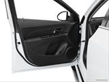  Inside of driver's side open door, window open photo