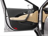  Inside of driver's side open door, window open photo