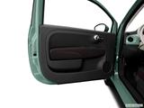  Inside of driver's side open door, window open photo