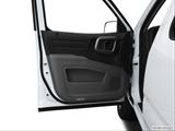  Inside of driver's side open door, window open photo