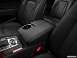  Front center console with closed lid, from driver's side looking down photo