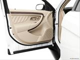 Inside of driver's side open door, window open photo