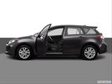  Driver's side profile with drivers side door open photo