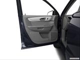  Inside of driver's side open door, window open photo