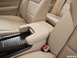  Front center console with closed lid, from driver's side looking down photo