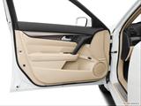  Inside of driver's side open door, window open photo