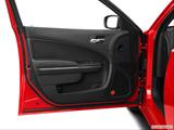  Inside of driver's side open door, window open photo
