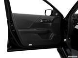  Inside of driver's side open door, window open photo