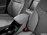  Front center console with closed lid, from driver's side looking down photo