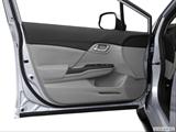 Inside of driver's side open door, window open photo