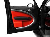  Inside of driver's side open door, window open photo