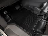  Rear driver's side floor mat. Mid-seat level from outside looking in photo