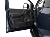  Inside of driver's side open door, window open photo