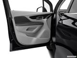  Inside of driver's side open door, window open photo