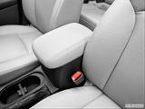  Front center console with closed lid, from driver's side looking down photo
