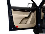  Inside of driver's side open door, window open photo