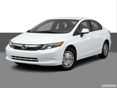 2012 Honda Civic 4-door HF  Sedan Front angle medium view photo