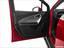 Inside of driver's side open door, window open