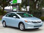 2012 Honda Civic Natural Gas  Sedan