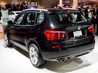 2011 BMW X3 Rear