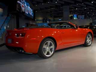 2011 Chevy Camaro Convertible Rear Picture