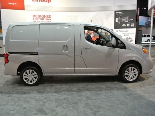 Nissan mini work van #5