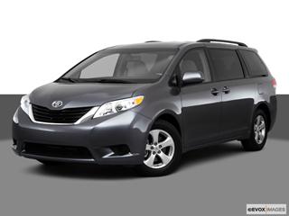 2011 Toyota Sienna Front angle medium view