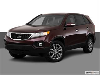 2011 Kia Sorento Front angle medium view