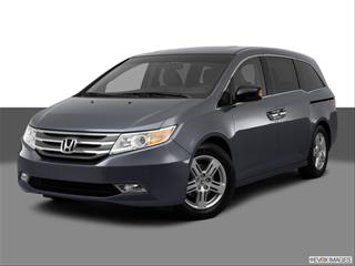 2012 Honda Odyssey Front angle medium view